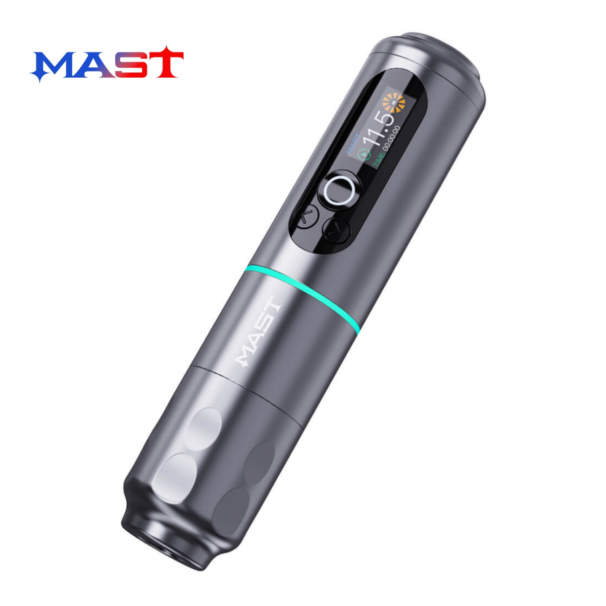 MAST Wireless Tattoo Pen Machine with 3.5MM Stroke Brushless Motor Color Screen | Mast Archer 2