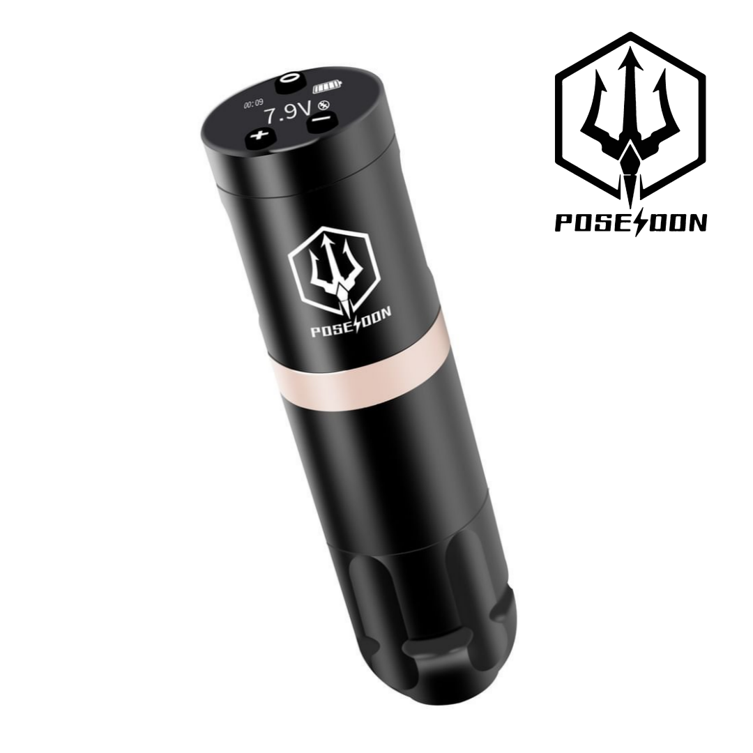 Poseidon OLED Wireless Tattoo Pen Machine - 4.2mm