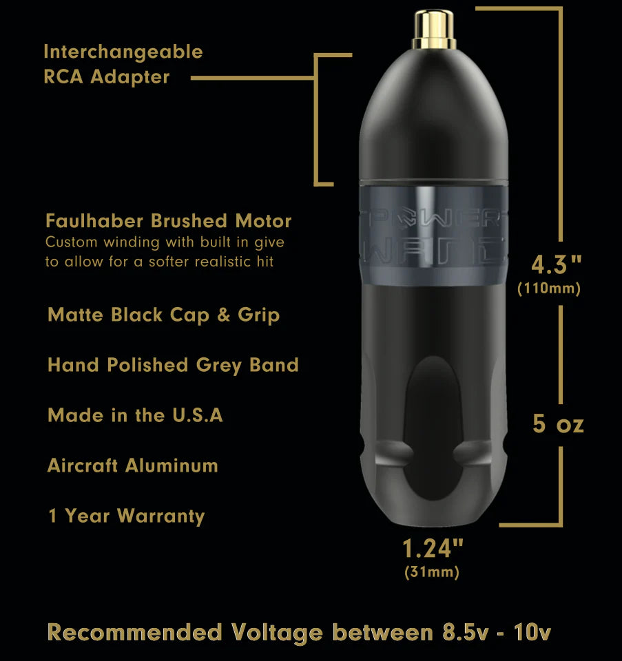 The Bishop Power Wand with Advanced Battery - Full Set